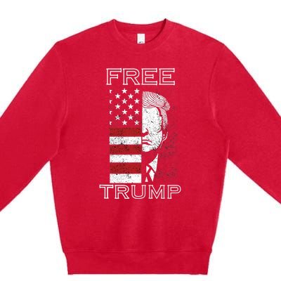 Free trump Premium Crewneck Sweatshirt