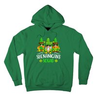 Funny Time For Shenanigans Squad St Patricks Day Gnomes Hoodie