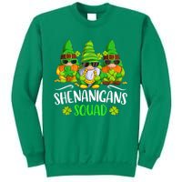 Funny Time For Shenanigans Squad St Patricks Day Gnomes Sweatshirt