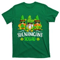 Funny Time For Shenanigans Squad St Patricks Day Gnomes T-Shirt