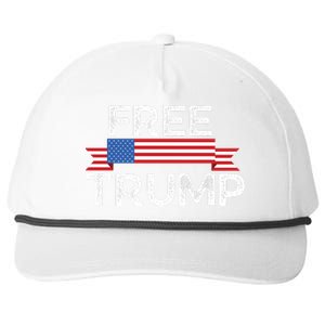 Free Trump, Free Donald Trump Republican Support Snapback Five-Panel Rope Hat