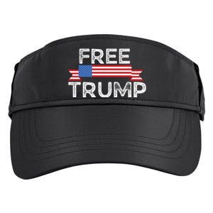 Free Trump, Free Donald Trump Republican Support Adult Drive Performance Visor