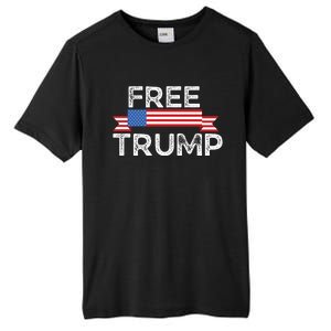 Free Trump, Free Donald Trump Republican Support Tall Fusion ChromaSoft Performance T-Shirt