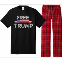 Free Trump, Free Donald Trump Republican Support Pajama Set