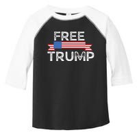 Free Trump, Free Donald Trump Republican Support Toddler Fine Jersey T-Shirt