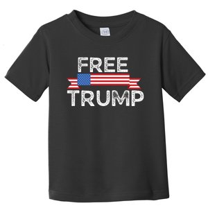 Free Trump, Free Donald Trump Republican Support Toddler T-Shirt