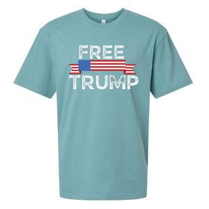 Free Trump, Free Donald Trump Republican Support Sueded Cloud Jersey T-Shirt