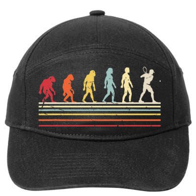 Funny Tennis 7-Panel Snapback Hat