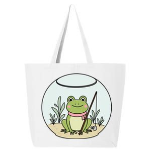 Frog Terrarium Fishing Whimsical Amphibian Adventure 25L Jumbo Tote