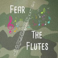 Fear The Flutes Flute Player Flutist Marching Band Music Legacy Tie Dye Trucker Hat