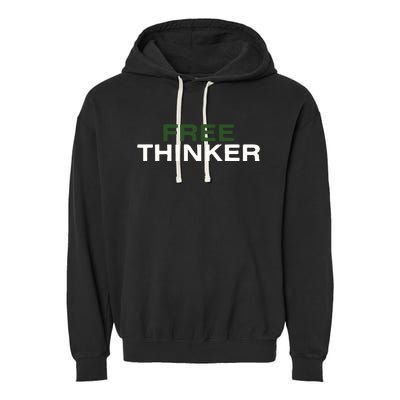 Free Thinker Garment-Dyed Fleece Hoodie