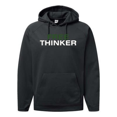 Free Thinker Performance Fleece Hoodie