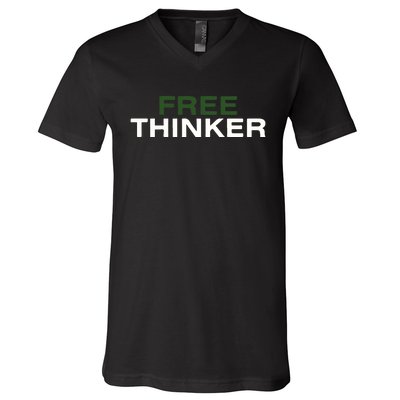 Free Thinker V-Neck T-Shirt