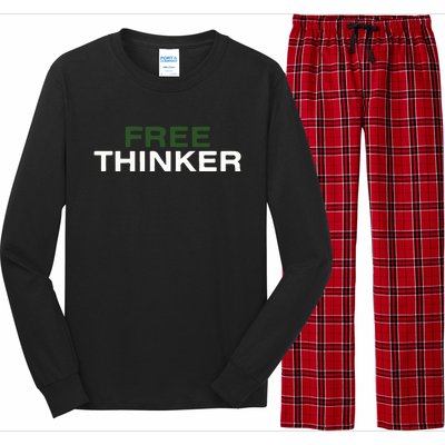 Free Thinker Long Sleeve Pajama Set