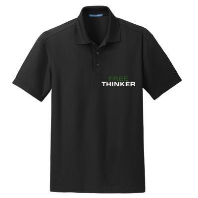 Free Thinker Dry Zone Grid Polo