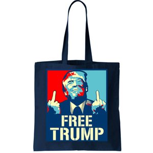 Free Trump Free Donald Trump Republican Supporter Tote Bag