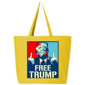 Free Trump Free Donald Trump Republican Supporter 25L Jumbo Tote