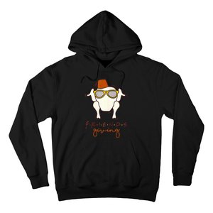 Funny Thanksgiving Friends Turkey Head Hoodie