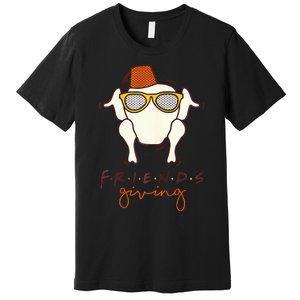 Funny Thanksgiving Friends Turkey Head Premium T-Shirt