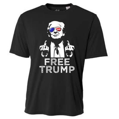 Free Trump, Free Donald Trump 2024 Cooling Performance Crew T-Shirt