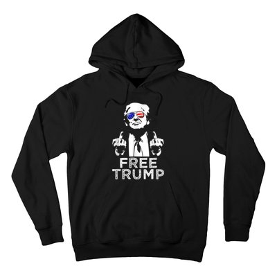 Free Trump, Free Donald Trump 2024 Hoodie