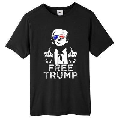 Free Trump, Free Donald Trump 2024 Tall Fusion ChromaSoft Performance T-Shirt