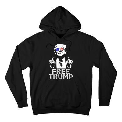 Free Trump, Free Donald Trump 2024 Tall Hoodie