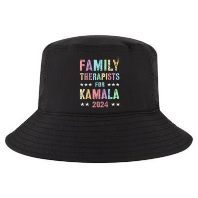 Family Therapists For Kamala 2024 47th IM Speaking Cool Comfort Performance Bucket Hat