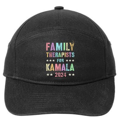 Family Therapists For Kamala 2024 47th IM Speaking 7-Panel Snapback Hat