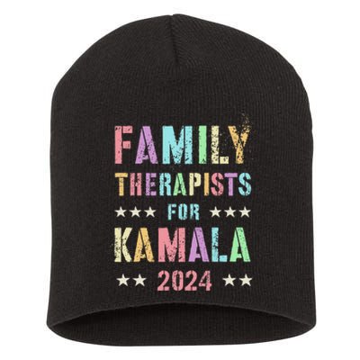 Family Therapists For Kamala 2024 47th IM Speaking Short Acrylic Beanie