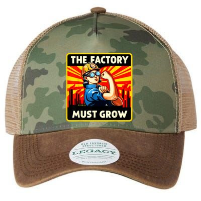Factorio The Factory Must Grow Legacy Tie Dye Trucker Hat