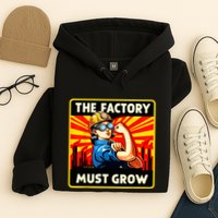 Factorio The Factory Must Grow Hoodie