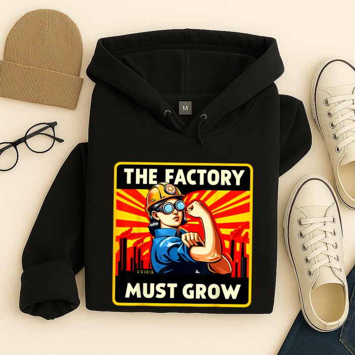 Factorio The Factory Must Grow Hoodie