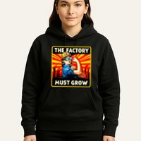 Factorio The Factory Must Grow Hoodie