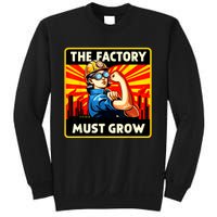 Factorio The Factory Must Grow Sweatshirt