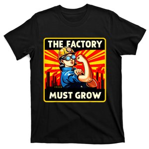 Factorio The Factory Must Grow T-Shirt