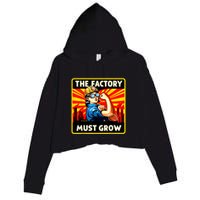 Factorio The Factory Must Grow Crop Fleece Hoodie