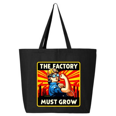Factorio The Factory Must Grow 25L Jumbo Tote