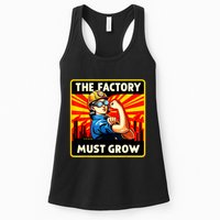 Factorio The Factory Must Grow Womens Tank Top