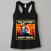 Factorio The Factory Must Grow Womens Tank Top