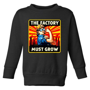 Factorio The Factory Must Grow Toddler Sweatshirt