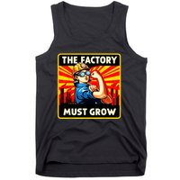 Factorio The Factory Must Grow Tank Top