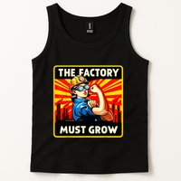 Factorio The Factory Must Grow Tank Top