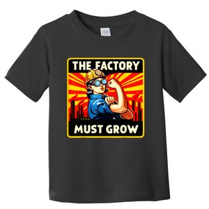 Factorio The Factory Must Grow Toddler T-Shirt