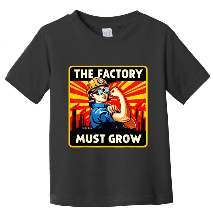 Factorio The Factory Must Grow Toddler T-Shirt