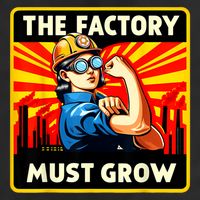 Factorio The Factory Must Grow Microfiber Hand Towel