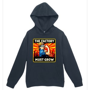 Factorio The Factory Must Grow Urban Pullover Hoodie