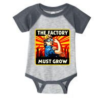 Factorio The Factory Must Grow Infant Baby Jersey Bodysuit