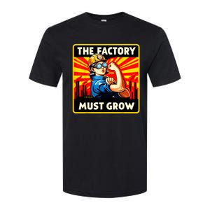 Factorio The Factory Must Grow Softstyle CVC T-Shirt