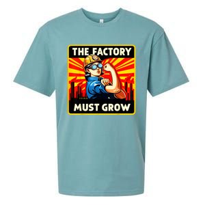 Factorio The Factory Must Grow Sueded Cloud Jersey T-Shirt